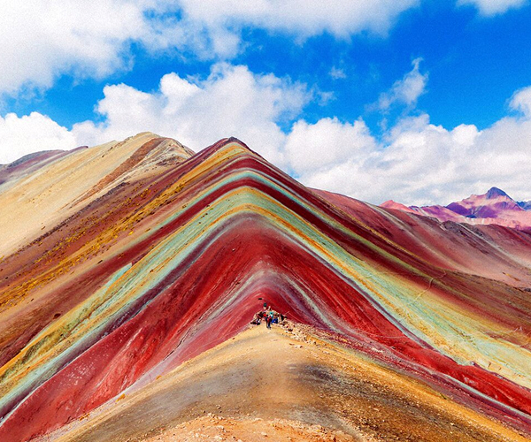 Explore the most colorfull Mountain in South America (Rainbow mountain) by Ecuatraveling